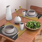 Two Tone Line Curvature IX Placemat Gallery Image 2