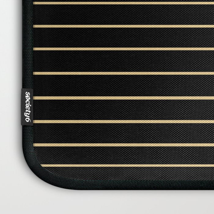 Two Tone Line Curvature IX Laptop Sleeve Gallery Image 3