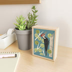 Woodpecker in Aspen Tree Mini Art Print Gallery Image 2