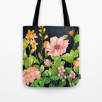 Summer Flowers 5 Tote Bag Gallery Image 1