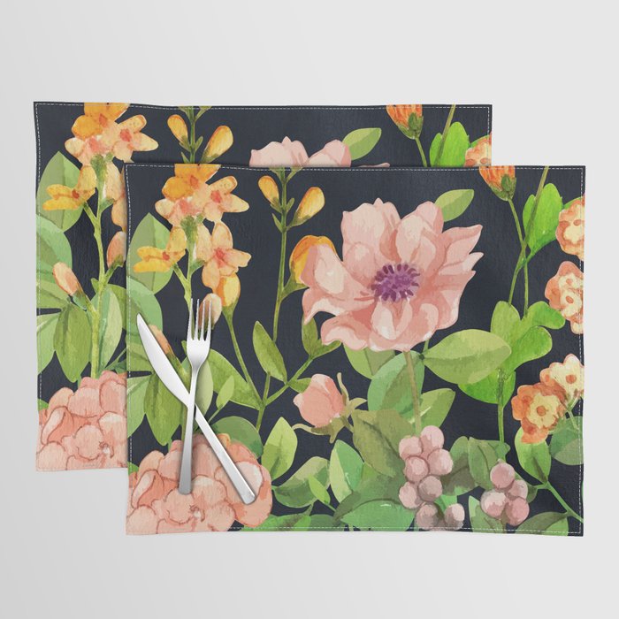 Summer Flowers 5 Placemat Gallery Image 1