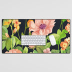Summer Flowers 5 Desk Mat Gallery Image 1