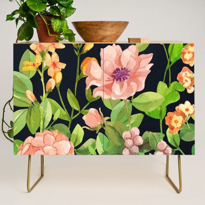 Summer Flowers 5 Credenza Gallery Image 1