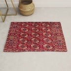 Tekke  Antique West Turkestan Rug Print Rug Gallery Image 1