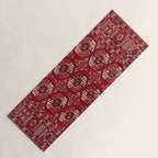 Tekke  Antique West Turkestan Rug Print Yoga Mat Gallery Image 1
