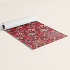 Tekke  Antique West Turkestan Rug Print Yoga Mat Gallery Image 2