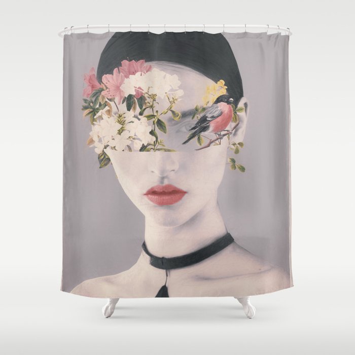 inner garden 7 Shower Curtain Gallery Image 1