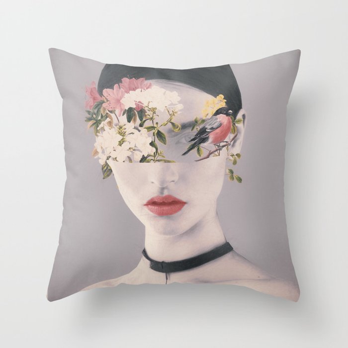 inner garden 7 Throw Pillow Gallery Image 6