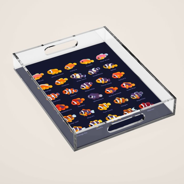 Anemone fish Acrylic Tray Gallery Image 1