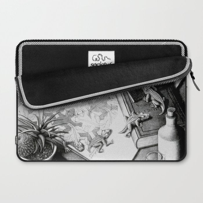 MC Escher Reptiles 1943 Artwork for Posters Prints Tshirts Men Women Kids Laptop Sleeve Gallery Image 2