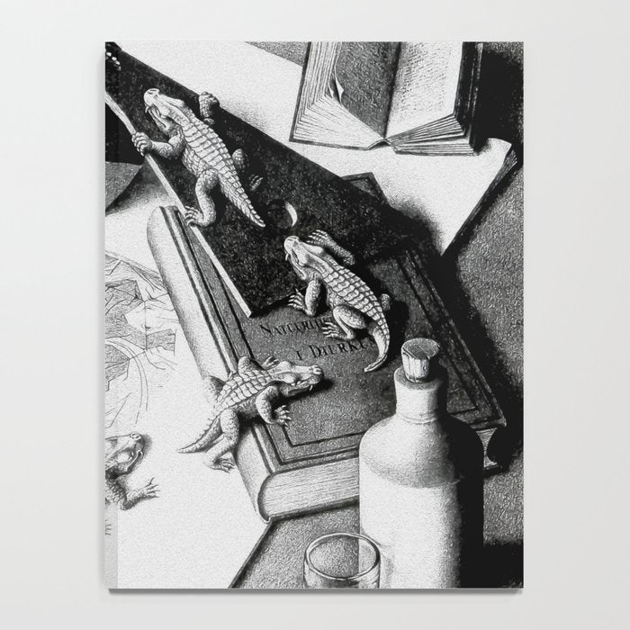 MC Escher Reptiles 1943 Artwork for Posters Prints Tshirts Men Women Kids Notebook Gallery Image 4