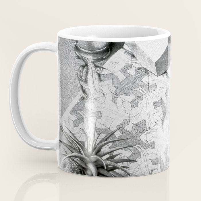 MC Escher Reptiles 1943 Artwork for Posters Prints Tshirts Men Women Kids Coffee Mug Gallery Image 3