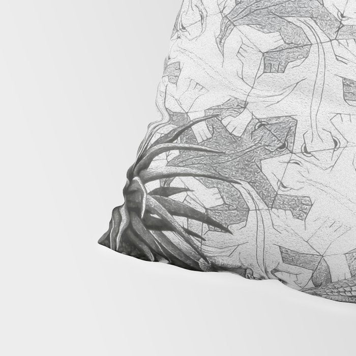 MC Escher Reptiles 1943 Artwork for Posters Prints Tshirts Men Women Kids Pillow Sham Gallery Image 4