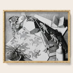 MC Escher Reptiles 1943 Artwork for Posters Prints Tshirts Men Women Kids Serving Tray Gallery Image 1