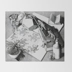 MC Escher Reptiles 1943 Artwork for Posters Prints Tshirts Men Women Kids Throw Blanket Gallery Image 2