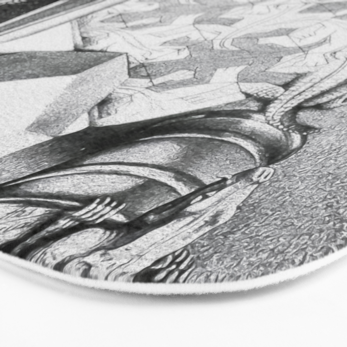 MC Escher Reptiles 1943 Artwork for Posters Prints Tshirts Men Women Kids Bath Mat Gallery Image 3