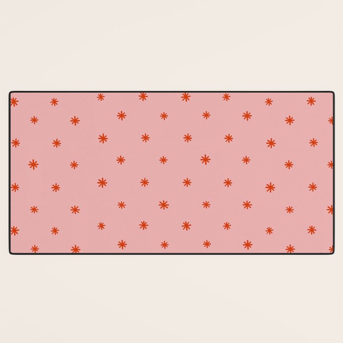 Sparkles Pink & Red Desk Mat Gallery Image 3