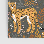 Wild Cheetah Pattern II - Autumn Poster Gallery Image 3