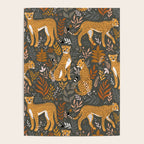 Wild Cheetah Pattern II - Autumn Poster Gallery Image 4