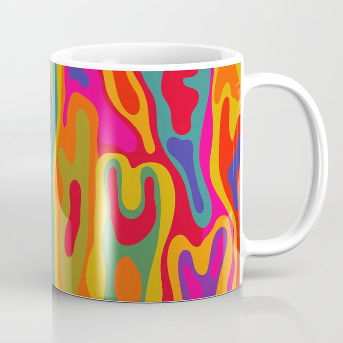 Colorful Pattern Coffee Mug Gallery Image 1