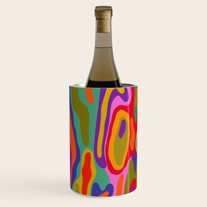 Colorful Pattern Wine Chiller Gallery Image 2
