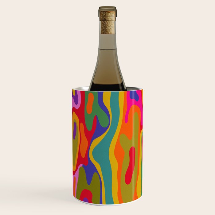 Colorful Pattern Wine Chiller Gallery Image 1