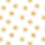 Suns  - golden on white Coffee Mug Gallery Image 2
