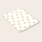Suns  - golden on white Notebook Gallery Image 2