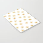 Suns  - golden on white Notebook Gallery Image 3