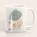 Cat and Plant 34 Coffee Mug Gallery Image 1