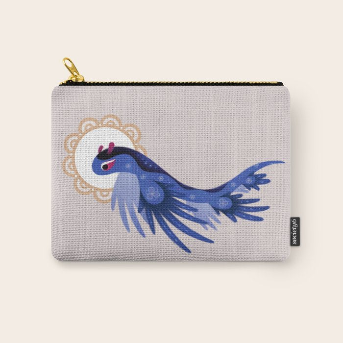 Blue dragon Carry All Pouch Gallery Image 1