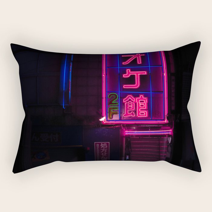 neo tokyo Rectangular Pillow Gallery Image 2