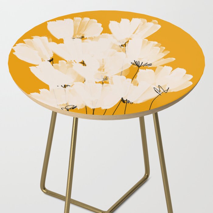 Flowers In Tangerine Side Table Gallery Image 2
