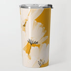 Flowers In Tangerine Travel Mug Gallery Image 2