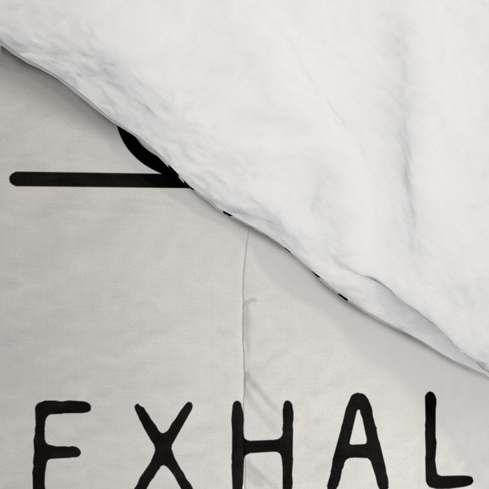 Inhale Exhale Pug Comforter Gallery Image 4