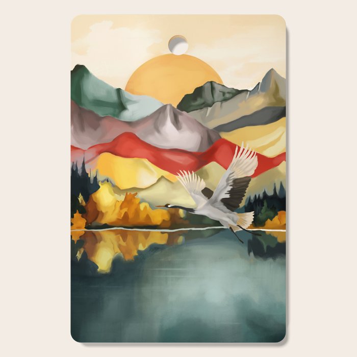 Silent Flight  Cutting Board Gallery Image 1