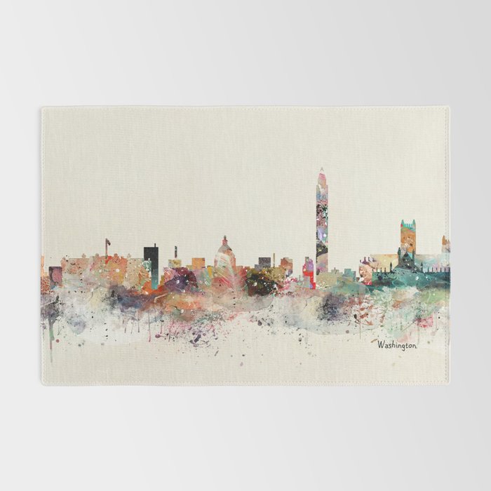 washington dc skyline Rug Gallery Image 2