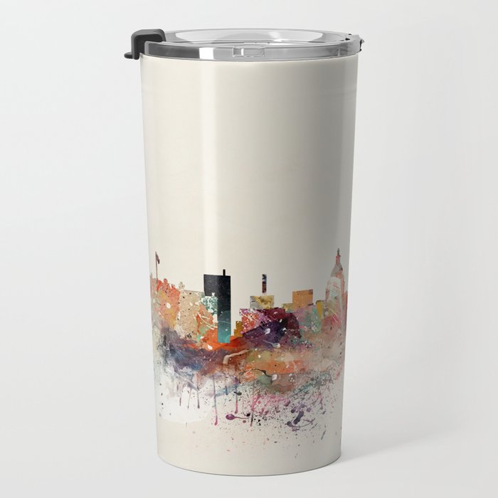 washington dc skyline Travel Mug Gallery Image 3