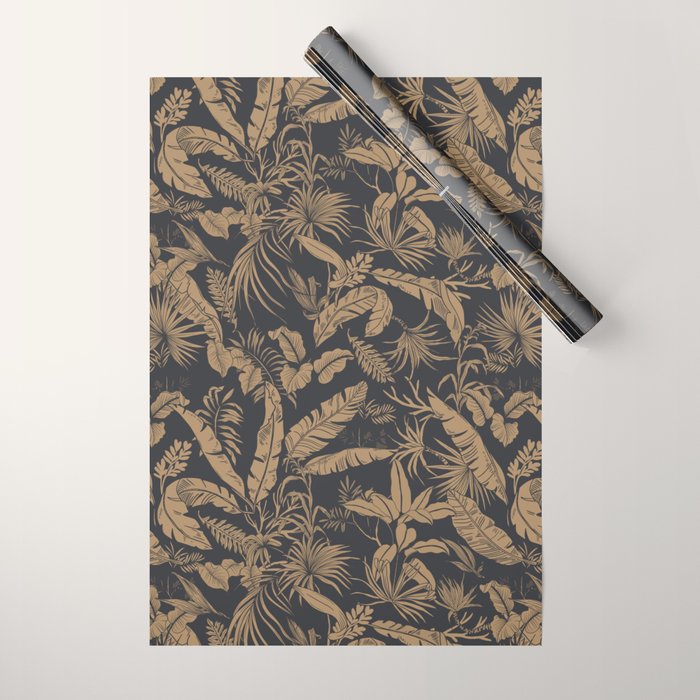 Tropical night heat Wrapping Paper Gallery Image 1
