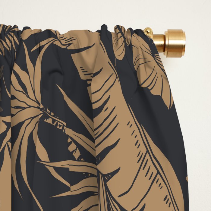 Tropical night heat Window Curtain Gallery Image 2