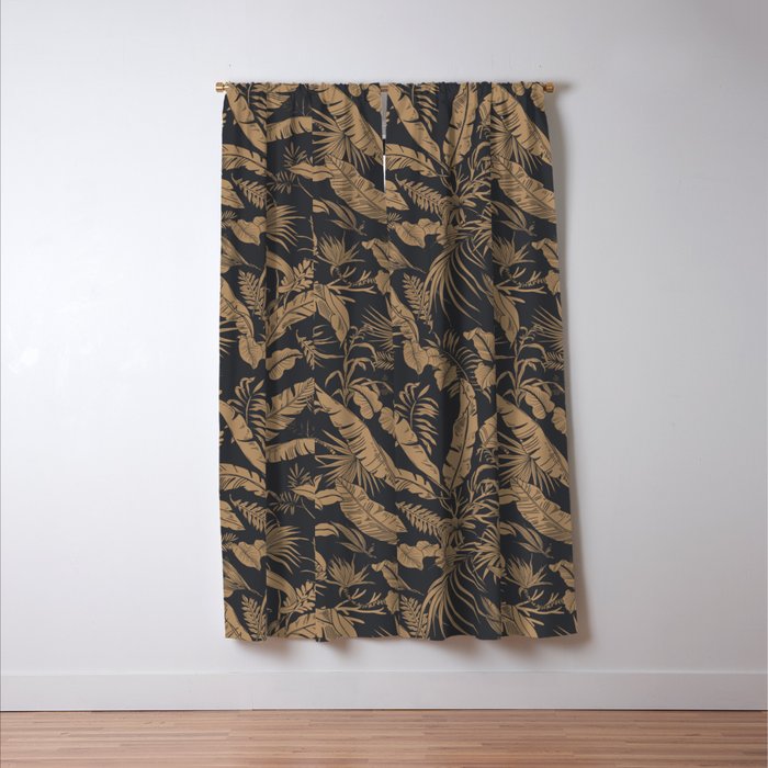 Tropical night heat Window Curtain Gallery Image 3