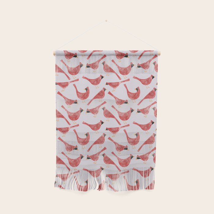 Red  Cardinal Birds Wall Hanging Gallery Image 1