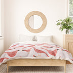 Red  Cardinal Birds Duvet Cover Gallery Image 3