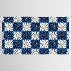 Vintage flower art pattern Tablecloth Gallery Image 2