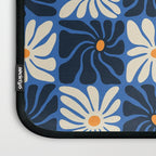 Vintage flower art pattern Laptop Sleeve Gallery Image 3