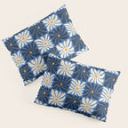 Vintage flower art pattern Pillow Sham Gallery Image 3