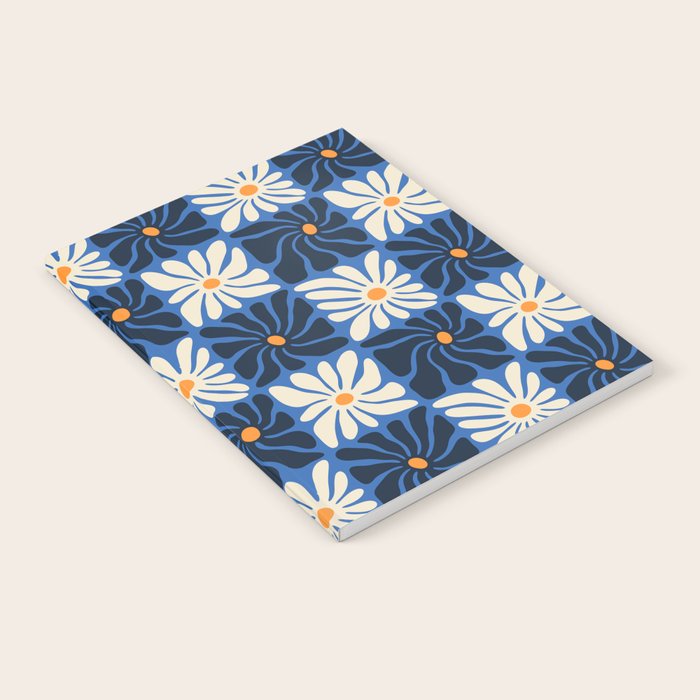 Vintage flower art pattern Notebook Gallery Image 2
