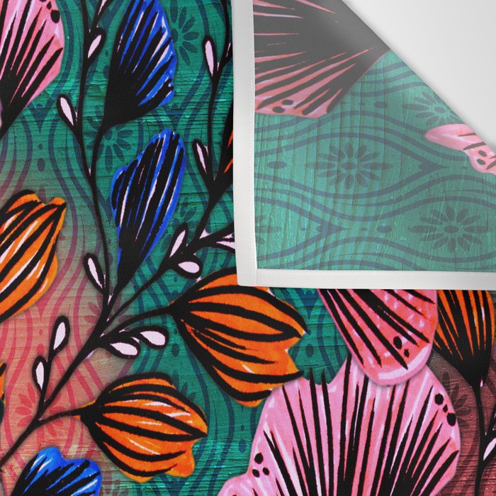 Flowery Frida Wall Tapestry Gallery Image 3