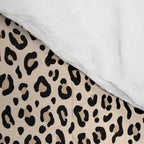 BLACK and WHITE LEOPARD PRINT â Ecru | Collection : Leopard spots â Punk Rock Animal Prints | Comforter Gallery Image 4