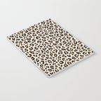 BLACK and WHITE LEOPARD PRINT â Ecru | Collection : Leopard spots â Punk Rock Animal Prints | Notebook Gallery Image 3